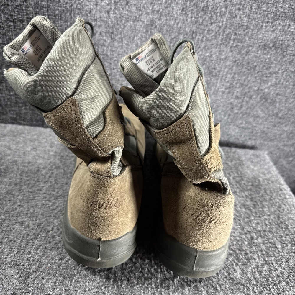 Belleville 610ST Steel Toe Boots Men 12R Tan USA‎ - Picture 3 of 6